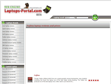Tablet Screenshot of fujitsu.laptops-portal.com